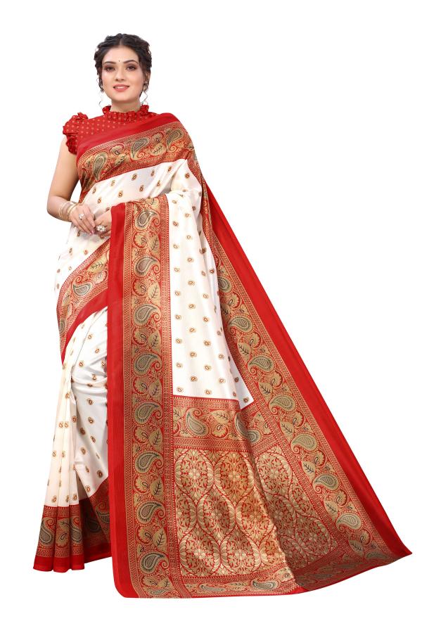 Art Silk Saree 4 Beautiful Festive Saree